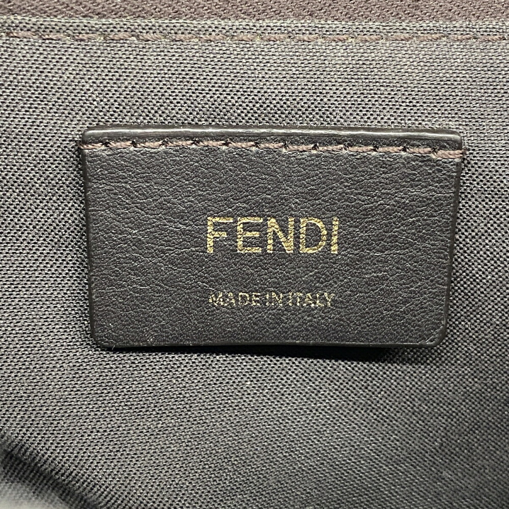 Fendi Bag/Waist Bag, Zucca Coated Canvas, Brown/Navy, Men's, P3624170 - Picture 5 of 9